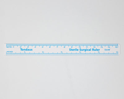 WHITE STERILE SURGICAL MARKER AND RULER SET