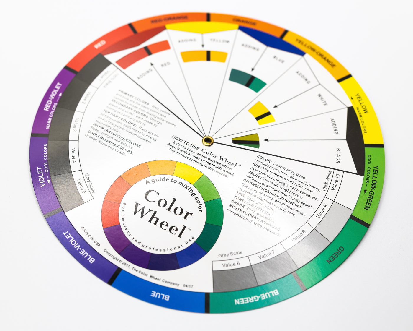 COLOR MIXING WHEEL