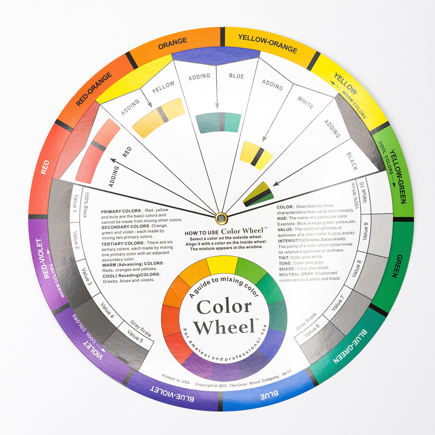 COLOR MIXING WHEEL